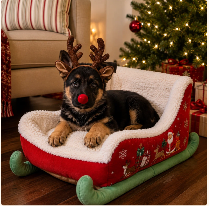 Paws&Mistletoe Dog Beds